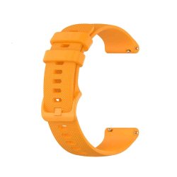 rubber watch strap - yellow