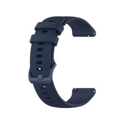 rubber watch strap - navy blue