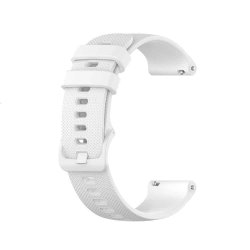 rubber watch strap - white