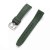 Klockarmband gummi grönt - curved rubber
