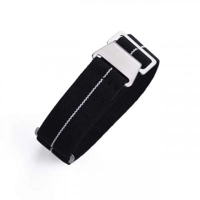 Marine Nationale MN strap - Black and white